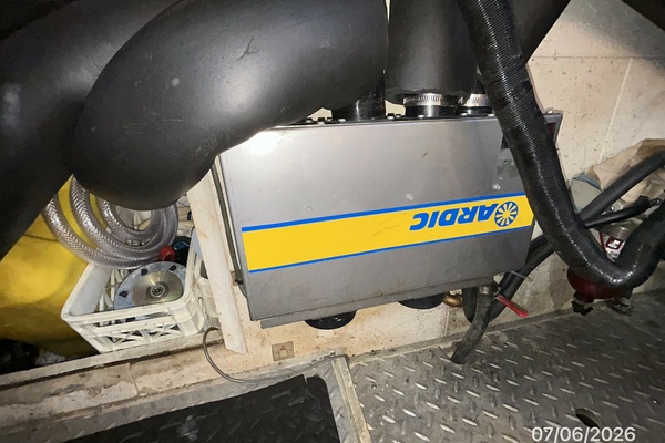 36' Monk diesel fired heating system