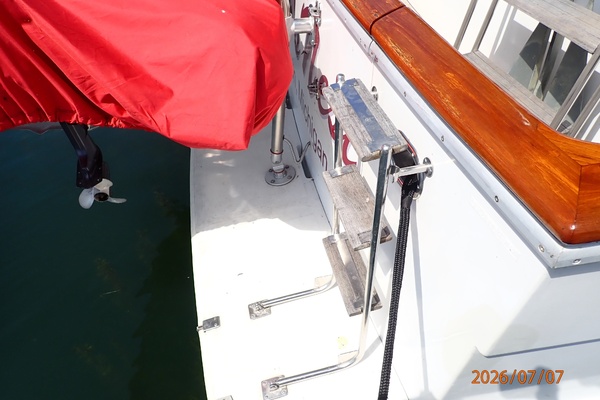 42' Ocean Alexander swimplatform
