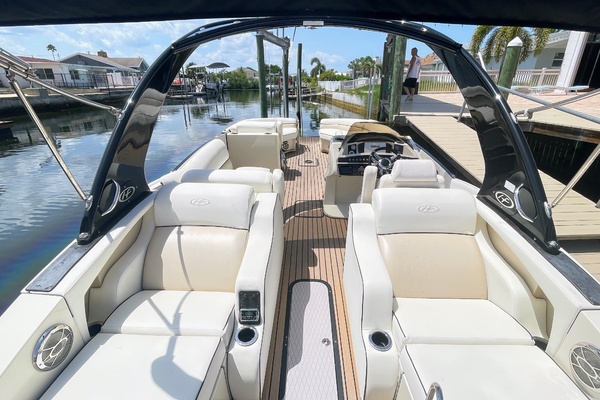 Trailer Included 25ft Harris FloteBote Yacht For Sale