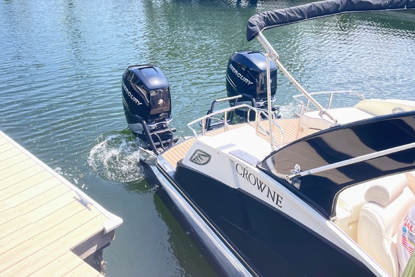 Trailer Included 25ft Harris FloteBote Yacht For Sale