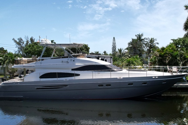 65-ft-Princess-1999-FLYBRIDGE-SILVER LININGS FORT LAUDERDALE Florida United States  yacht for sale