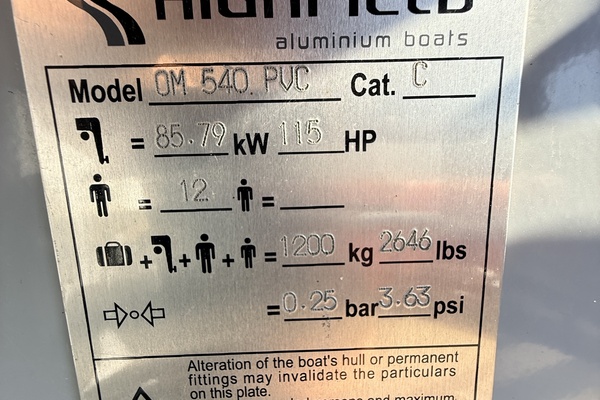 18ft Highfield Yacht For Sale