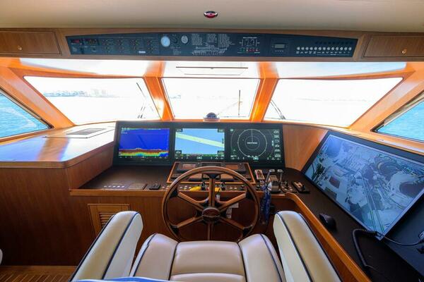On Deck Master 97ft Marlow Yacht For Sale
