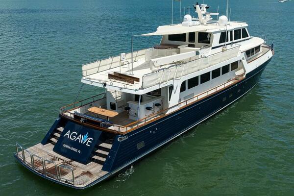On Deck Master 97ft Marlow Yacht For Sale