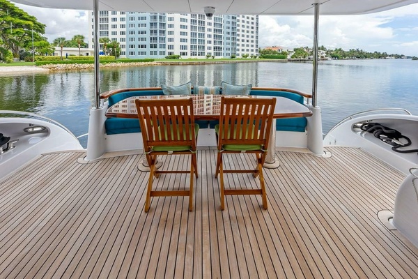 Happy Hour 80ft Hatteras Yacht For Sale