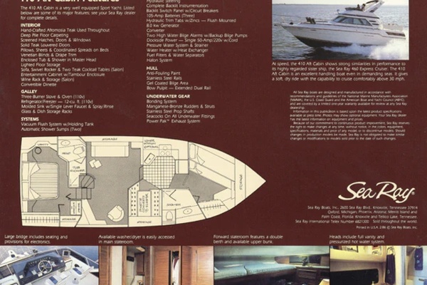 Pura Vida 41ft Sea Ray Yacht For Sale