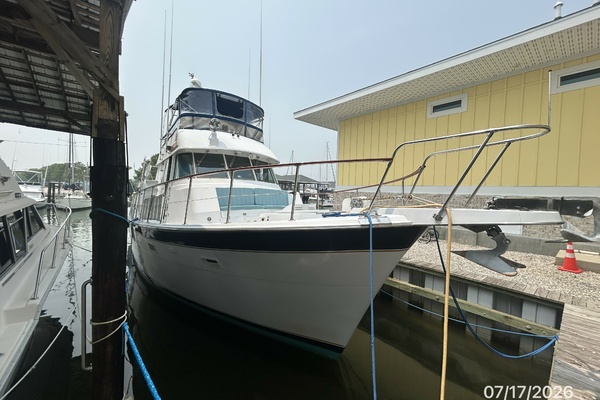 Overdraft 48ft Hatteras Yacht For Sale