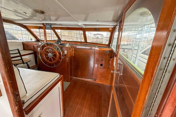Burger Pilothouse Yacht For Sale