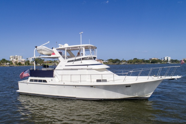 1988 Tollycraft 44 Cockpit M.Y.