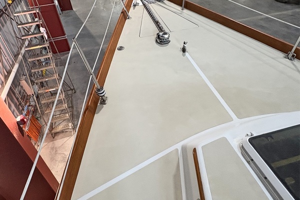 Foredeck, In Shed