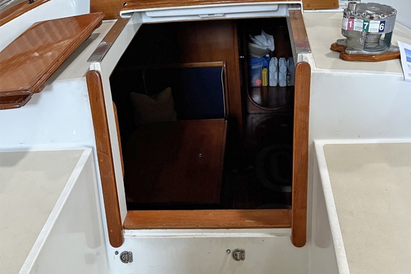 Companionway, In Shed