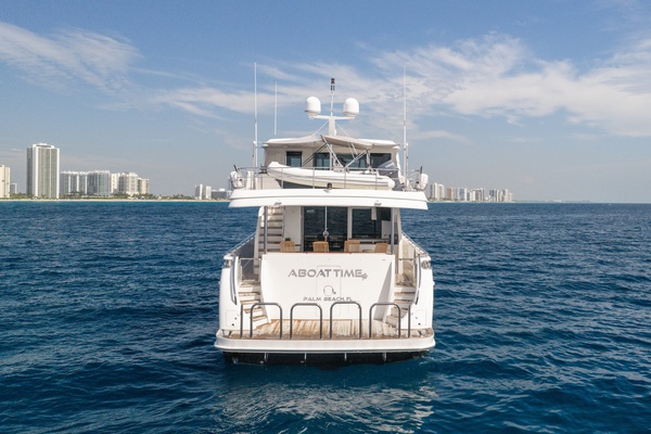 ABOAT TIME 90ft Ocean Alexander Yacht For Sale