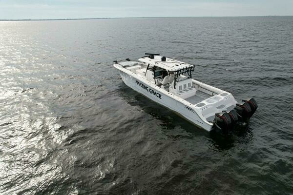 Photo of the 2022 Invincible 46 Catamaran "Amazing Grace"