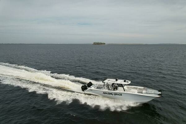 Photo of the 2022 Invincible 46 Catamaran "Amazing Grace"