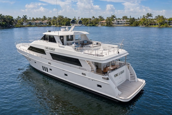 ONE SHOT 90ft Ocean Alexander Yacht For Sale