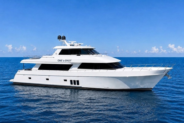 ONE SHOT 90ft Ocean Alexander Yacht For Sale