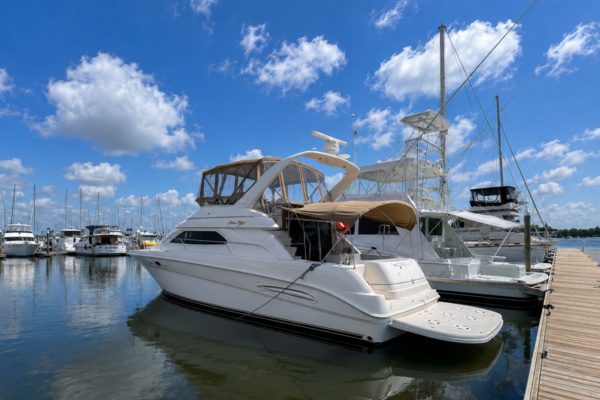 45-ft-Sea Ray-2001-450 Express Bridge-Knot Dead Yet Daytona Beach Florida United States  yacht for sale