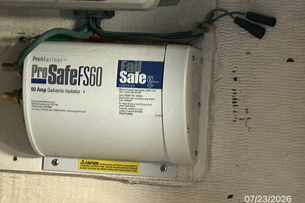 42' Sabre galvanic isolator