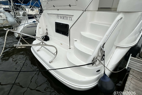 40' Sea Ray swimplatform
