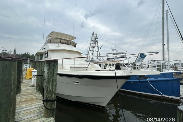Material Girl 54ft Hatteras Yacht For Sale