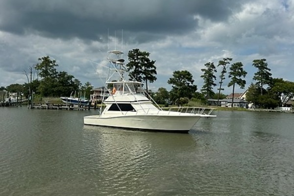 Clearing Time 43ft Viking Yacht For Sale