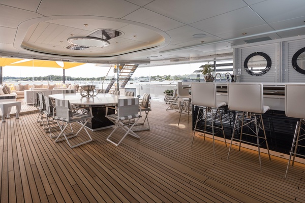 Main Deck Aft Looking Aft To Port 