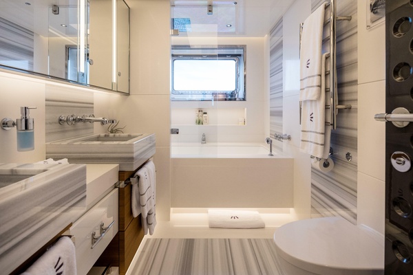 Lower Deck Guest Stateroom Bath 