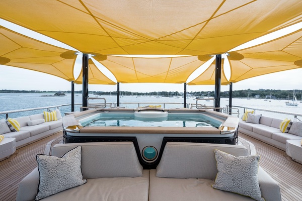 Sun Deck Whirlpool Looking Aft 