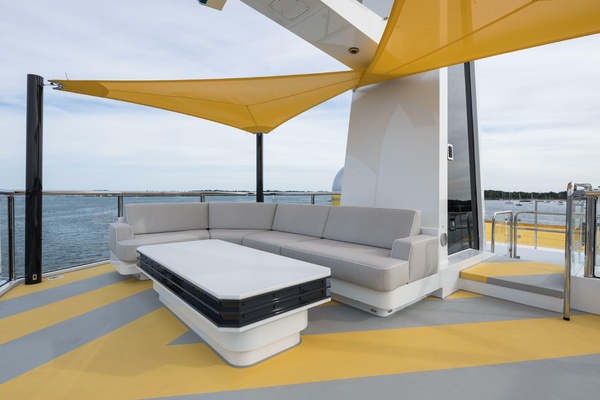 Crow's Nest Seating Area Looking Aft To Starboard