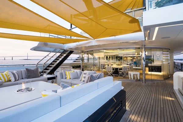 Main Deck Aft Looking Forward To Port 
