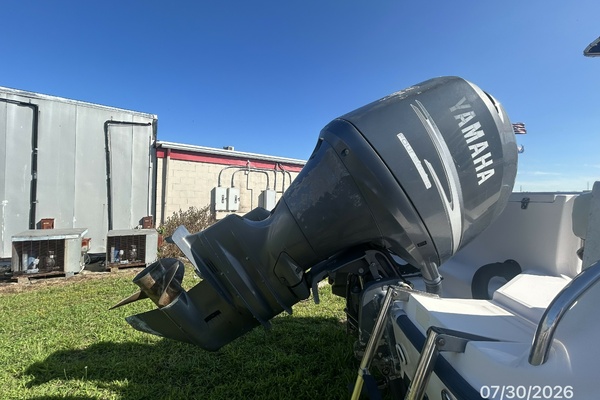 22' Grady-White starboard outboard
