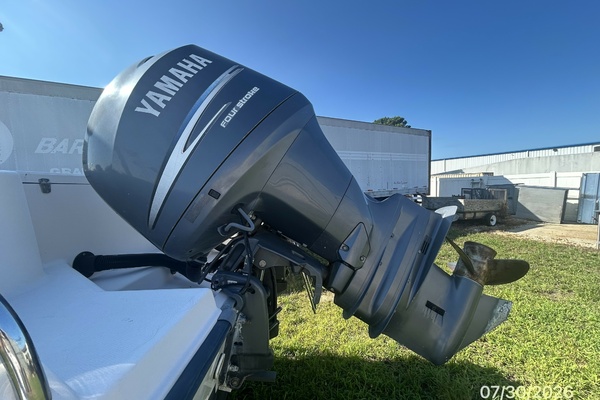 22' Grady-White port outboard