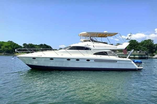 55-ft-Fairline-2000-Squadron 55- Stamford Connecticut United States  yacht for sale