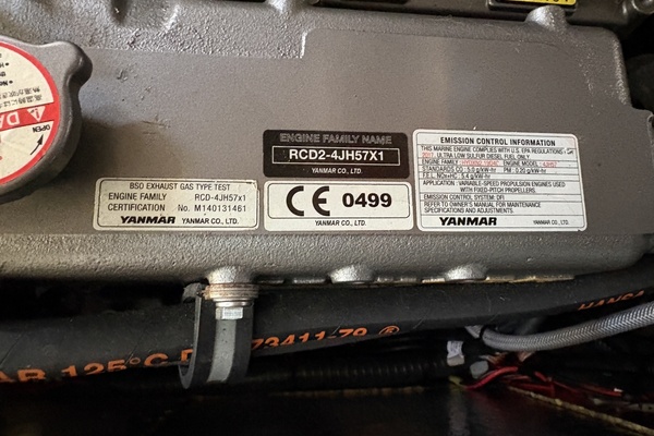 2018 Hanse 455 Yanmar engine details