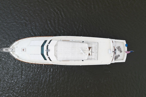 Champagne 74ft Hatteras Yacht For Sale