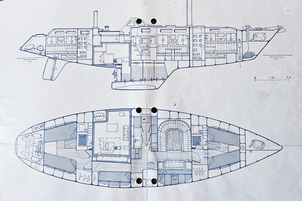 Shenanigans 53ft Amel Yacht For Sale