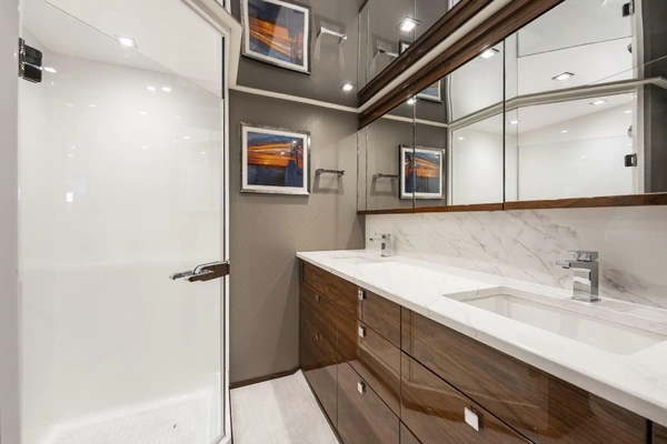Viking 82 Enclosed Bridge Yacht For Sale