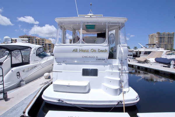 All Hanz on Deck II 46ft Carver Yacht For Sale