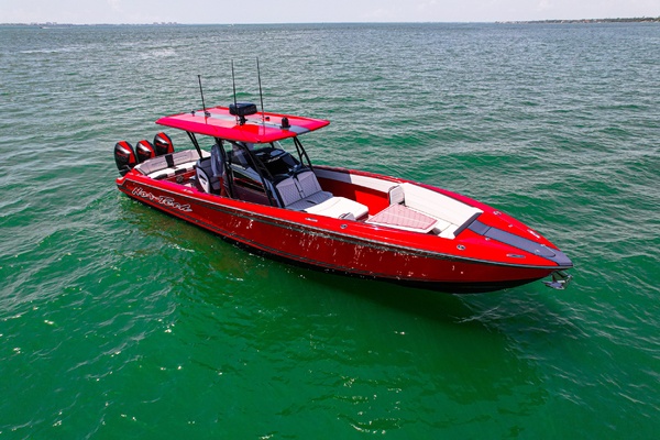 In The Red 39ft Nor Tech Yacht For Sale