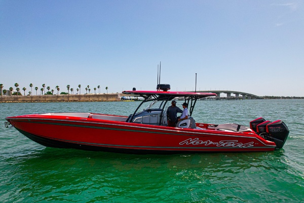 In The Red 39ft Nor Tech Yacht For Sale