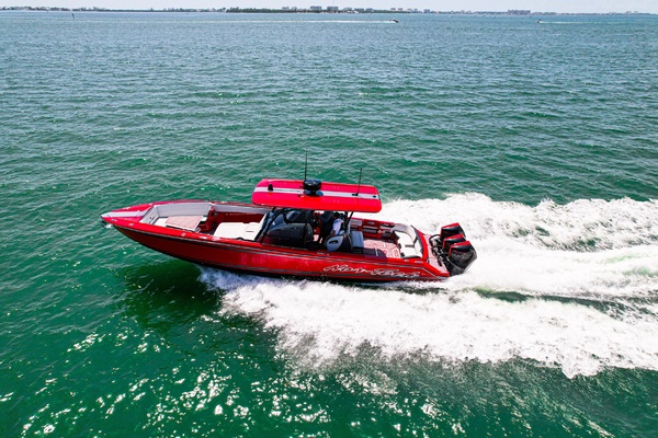 In The Red 39ft Nor Tech Yacht For Sale