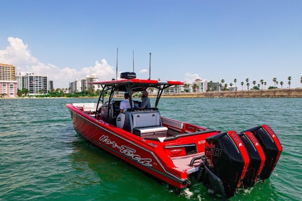 2022Nor Tech 39 ft 390 Sport   In The Red