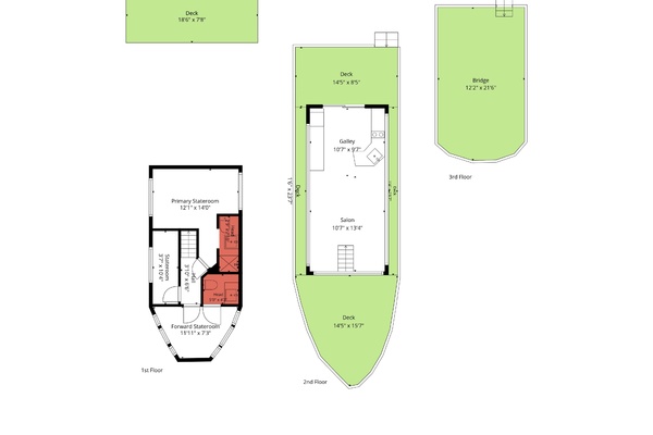 55ft Sea Ray Yacht For Sale