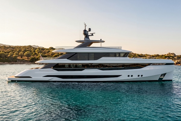 Signature E Series Tri Decks by Gabriele Teruzzi Yacht Design Trieste 125ft Hargrave Yacht For Sale