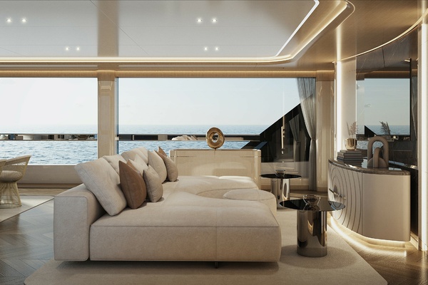 Signature E Series Tri Decks by Gabriele Teruzzi Yacht Design Trieste 125ft Hargrave Yacht For Sale