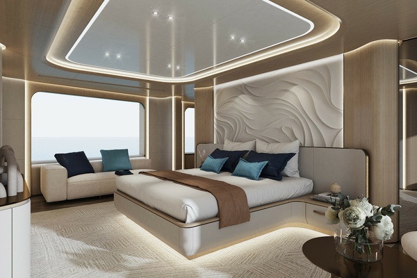 Signature E Series Tri Decks by Gabriele Teruzzi Yacht Design Trieste 125ft Hargrave Yacht For Sale