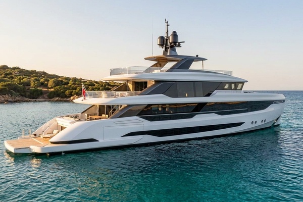 Signature E Series Tri Decks by Gabriele Teruzzi Yacht Design Trieste 125ft Hargrave Yacht For Sale