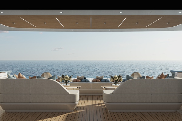 Signature E Series Tri Decks by Gabriele Teruzzi Yacht Design Trieste 125ft Hargrave Yacht For Sale
