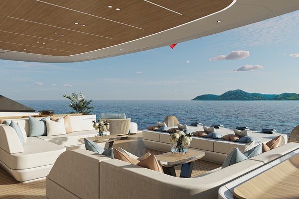 Signature E Series Tri Decks by Gabriele Teruzzi Yacht Design Trieste 125ft Hargrave Yacht For Sale