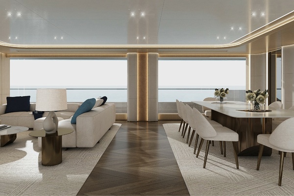Signature E Series Tri Decks by Gabriele Teruzzi Yacht Design Trieste 125ft Hargrave Yacht For Sale